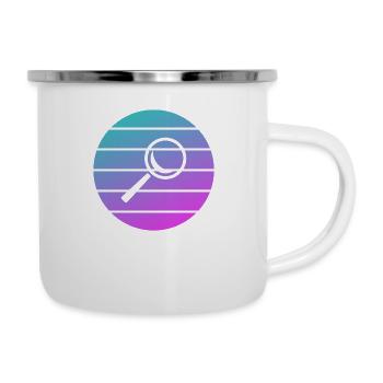Retro Detective Investigator - Camper Mug - white - Right