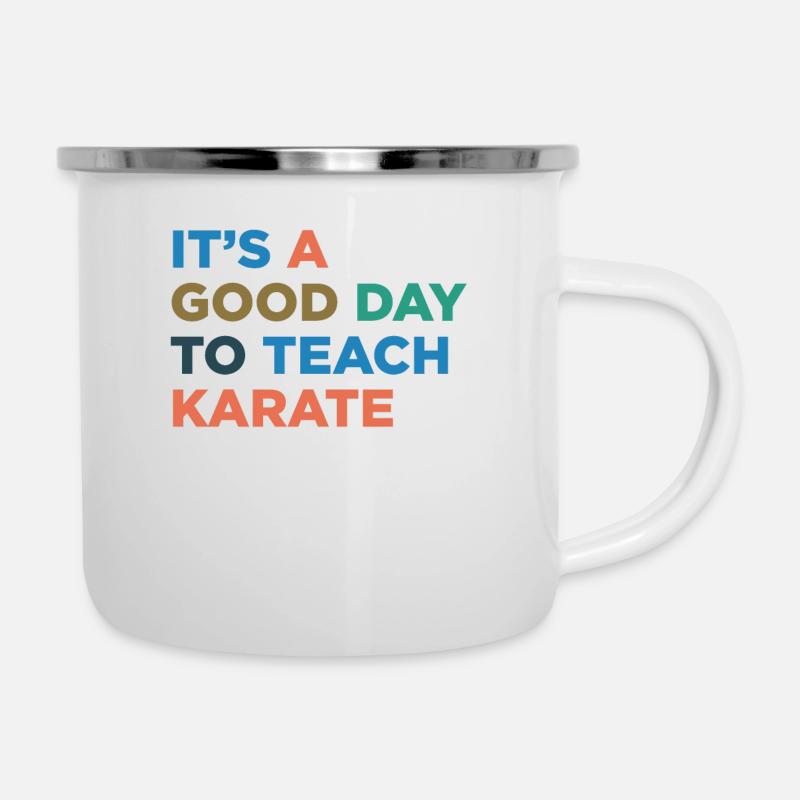 Teaching Karate Trainers - Camper Mug - white