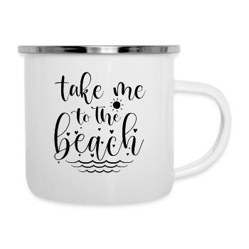 Take Me To The Beach - Camper Mug - white - Right