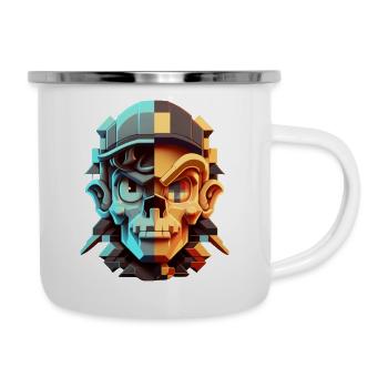 Dude 8bit Pixelart - Camper Mug - white - Right