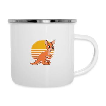 Wallaby Better Than Therapy - Camper Mug - white - Right