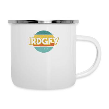 IRDGFY I Ride Goofy Wakesurf Snowboard Wakeboard - Tasse émaillée - blanc - Droite