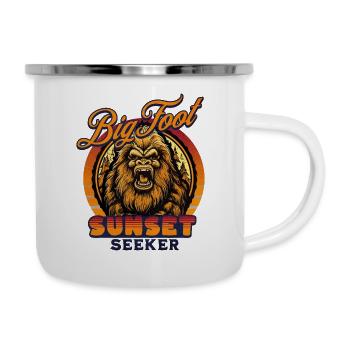 Big Foot SUNSET SEEKER - Camper Mug - white - Right