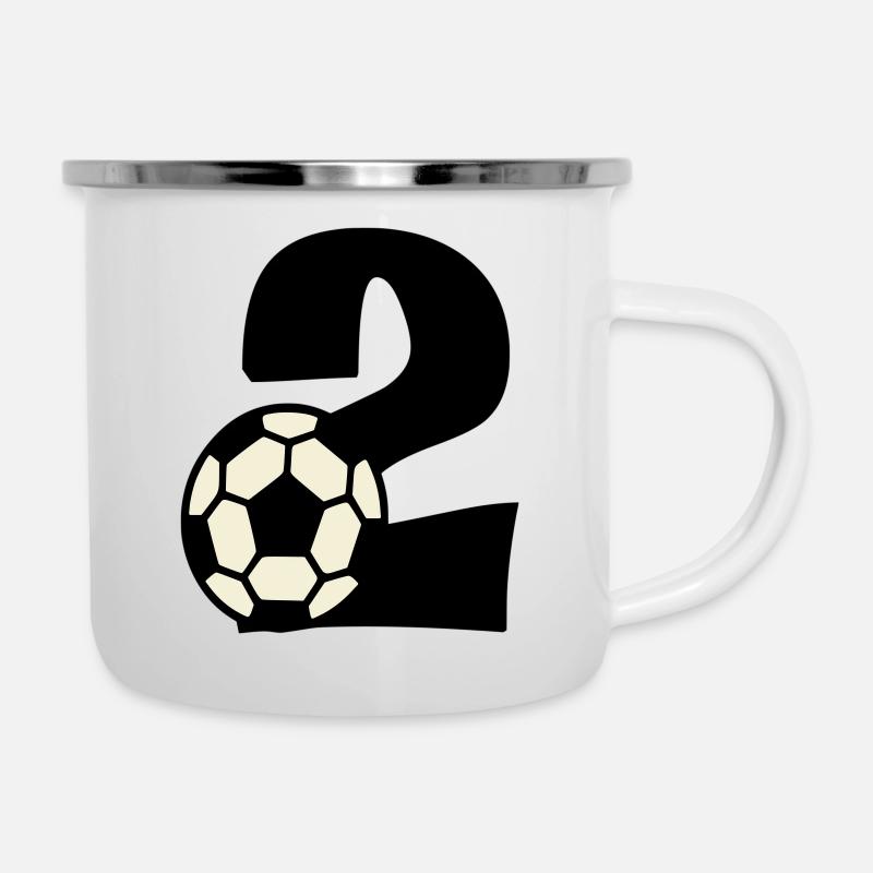 J’ai déjà 2 ans ! - Tasse émaillée - blanc