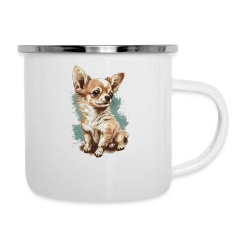 Chihuahua | Puppy Mom Funny Dog Cute Beautiful - Camper Mug - white - Right