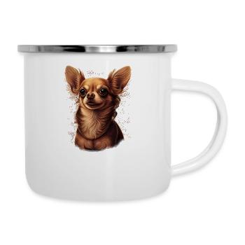 Chihuahua | Puppy Mom Funny Dog Cute Beautiful - Camper Mug - white - Right