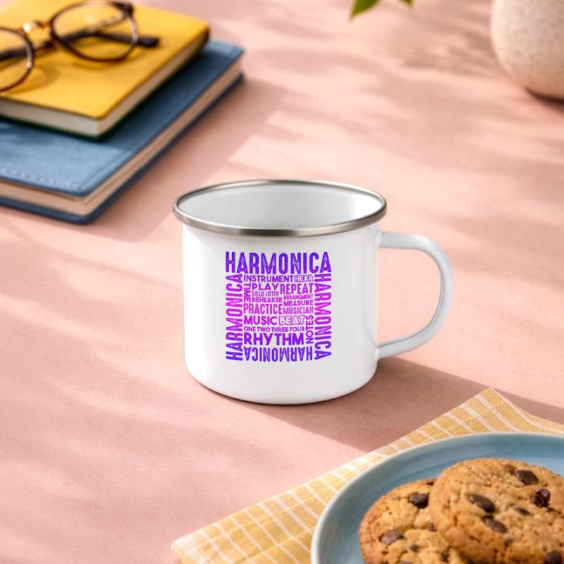 Harmonica Things About Harmonica Camper Mug