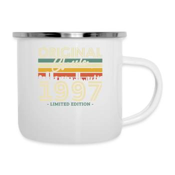 Vintage Birthday Gift 1997 - 26/27 years - Camper Mug - white - Right