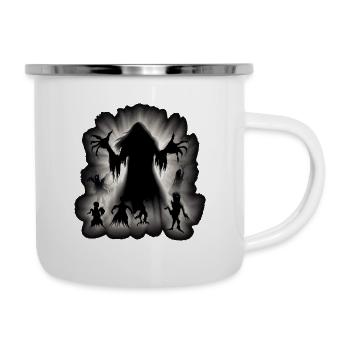 SPOOKY SHADOW FIGURES - Camper Mug - white - Right