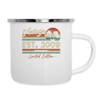 2009 Vintage Birthday - Camper Mug - white - Right