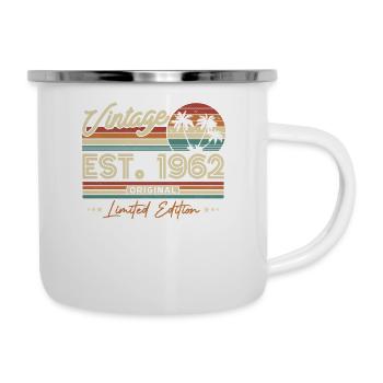 Nostalgia: 1962 Vintage Birthday - Camper Mug - white - Right