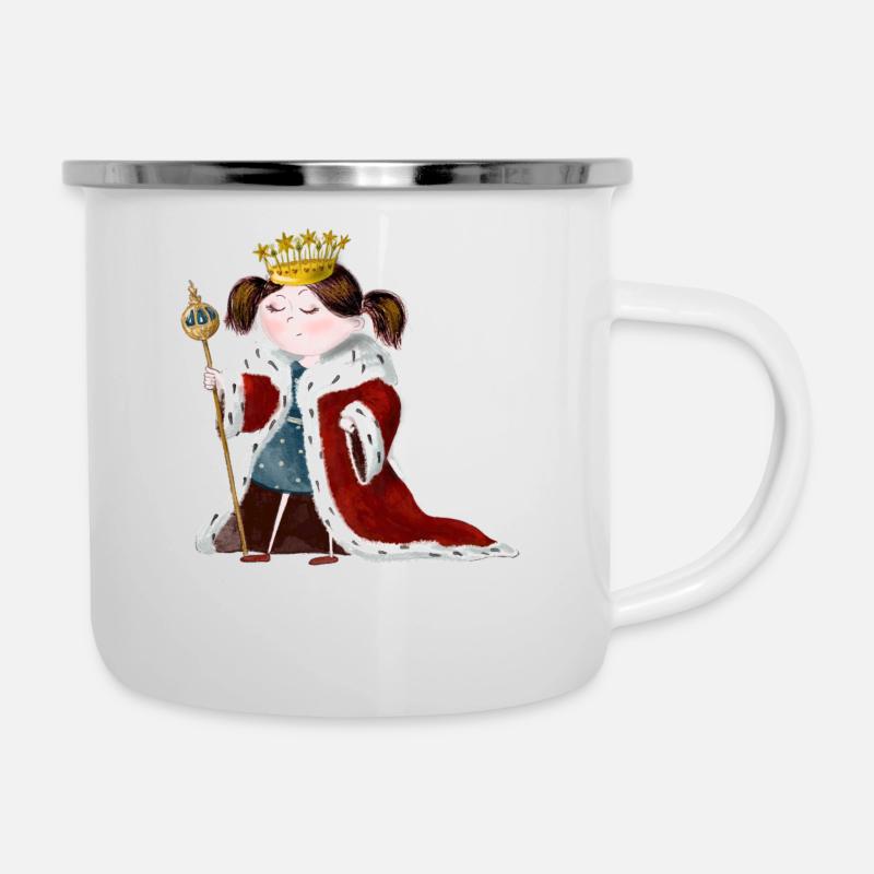 Queen - Camper Mug - white