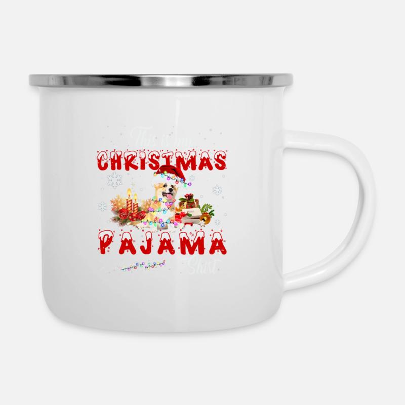 Chihuahua - Tasse émaillée - blanc