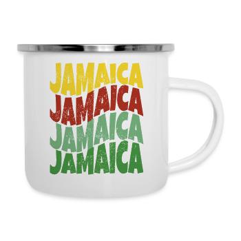 Nice souvenir gift idea from Jamaica - Camper Mug - white - Right