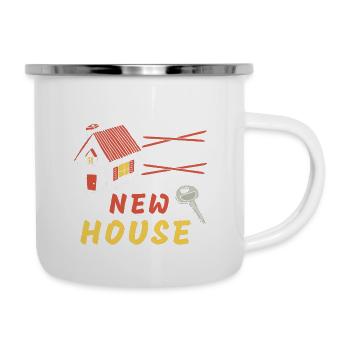 It's A New House - Camper Mug - white - Right