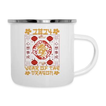 Chinese New Year Year Of The Dragon 2024 - Camper Mug - white - Right