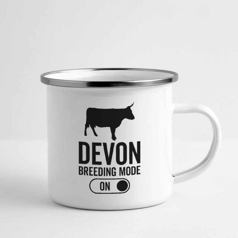 Mode d’élevage des vaches activé - Devon Tasse émaillée