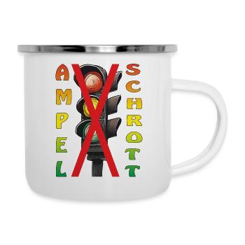 TRAFFIC LIGHT SCRAP - Camper Mug - white - Right
