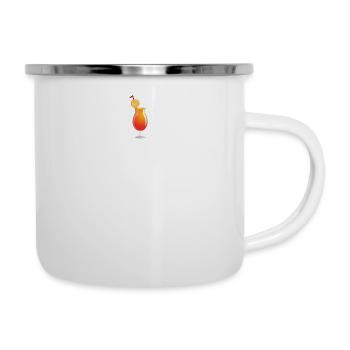 Mimose ist mein Geisttier T-Shirt Lustiges Trinken - Emaille-Tasse - Weiß - Rechts