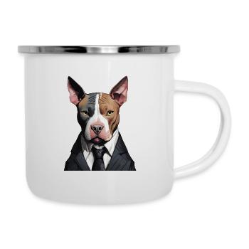 Business Dog - Camper Mug - white - Right