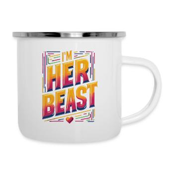 I'm Her Beast 7 - Camper Mug - white - Right
