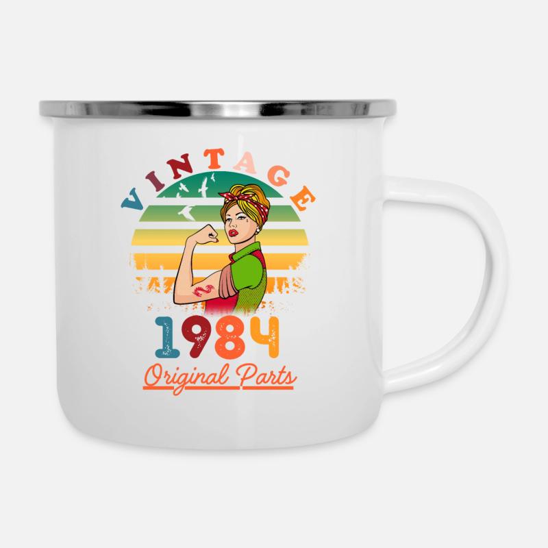 Vintage 1984 - Camper Mug - white