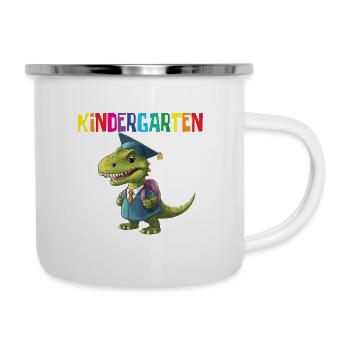 School Enrollment Dino Back to School - Camper Mug - white - Right