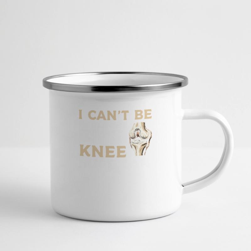 Bionic Knee Replacement Surgery Joint Recovery Camper Mug