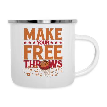 Make Your Free Throws 5 - Camper Mug - white - Right