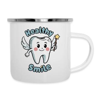 FÉE DES DENTS - Tasse émaillée - blanc - Droite