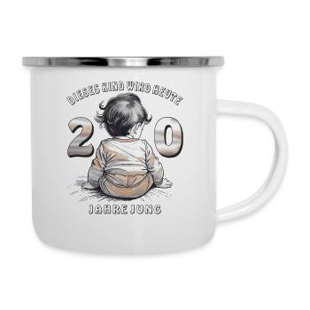 CHILD 20TH BIRTHDAY - Camper Mug - white - Right
