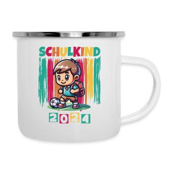 School enrolment for primary school pupils 2024 - Camper Mug - white - Right