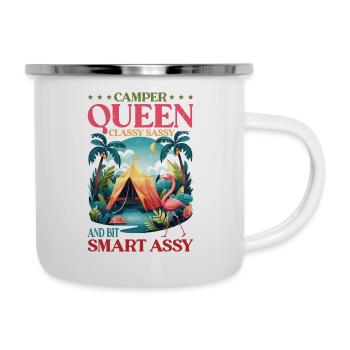 Camper Queen Classy Sassy And Bit Smart Assy - Camper Mug - white - Right
