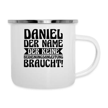First name Daniel - Camper Mug - white - Right