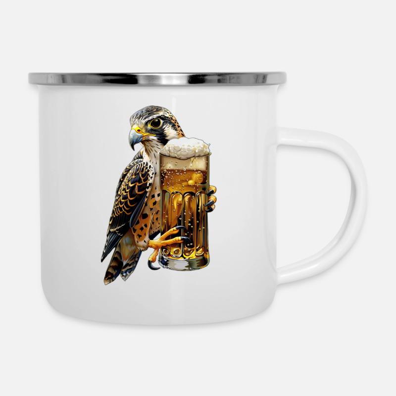 Falcon - Camper Mug - white