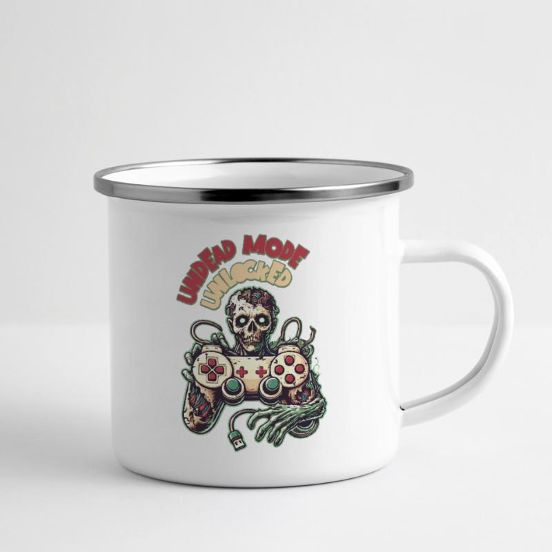 Zombie Gaming Controller Undead Mode Camper Mug