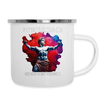 FITNESS COACH ENDURANCE BRINGS SUCCESS - Camper Mug - white - Right