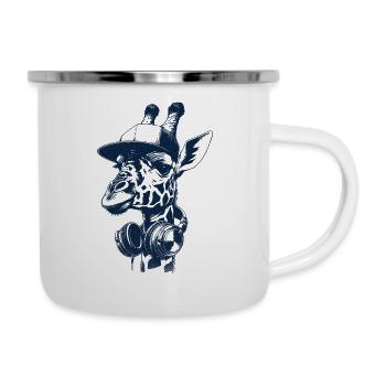 Streamer Gamer Giraffe - Camper Mug - white - Right