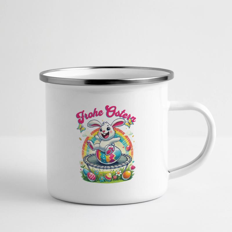 Easter Happy Easter Easter Bunny Easter Egg Spring Camper Mug