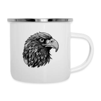 Eagle Head - Camper Mug - white - Right