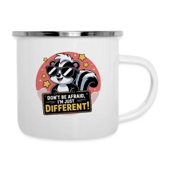 SKUNKS DON T BE AFRAID - Camper Mug - white - Right