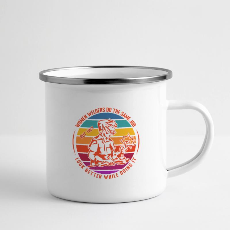 Welders Do The Same Job Look Better While Doing It Camper Mug