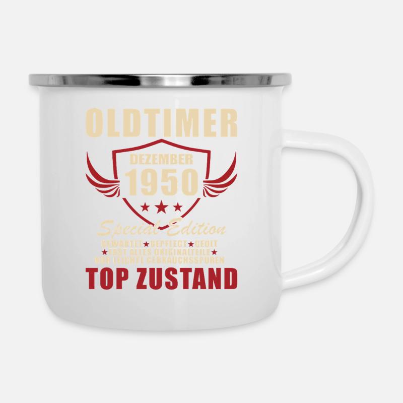 Oldtimer 1950 Special Edition - Camper Mug - white
