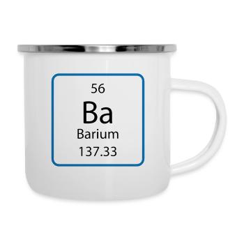 Ba Chemistry Periodic Table - Camper Mug - white - Right