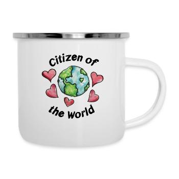 Citizen of the World - Camper Mug - white - Right