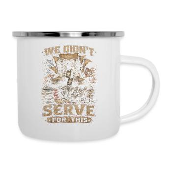 Veterans Day for Democrats - Camper Mug - white - Right