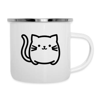 kitten - Camper Mug - white - Right