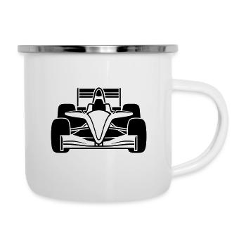 Race car - Camper Mug - white - Right