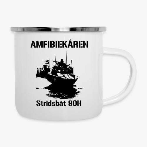 Amfibiekåren - Stridsbåt 90H - Emaljmugg