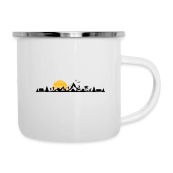 SPORT HOLIDAY NATURE Mountains Landscape - Camper Mug - white - Right